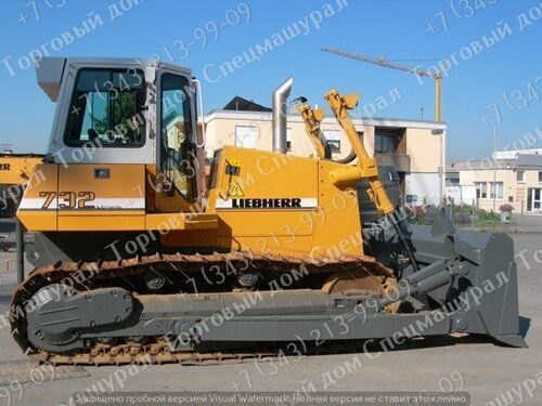 Ходовая часть для бульдозера Liebherr PR 732BL Litronic