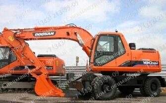 Запчасти для колесных экскаваторов Doosan S180W-V