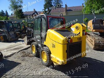 Стекло заднее 332/P6527 для JCB 180W