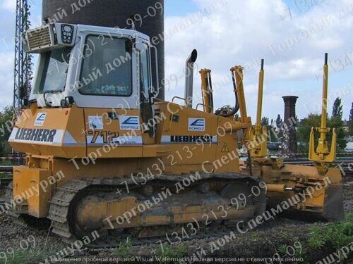 Ходовая часть для бульдозера Liebherr PR 712