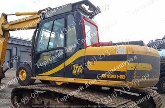 Стекло заднее 827/80218 для экскаваторов JCB JS (2003-2011г)